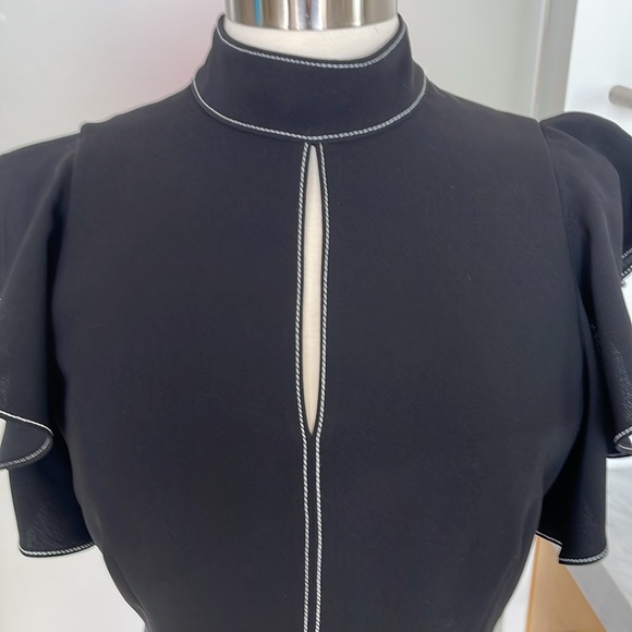 Cinq a’ Sept size 8 black dress - Picture 2 of 10